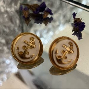 Vintage Anchor Earrings